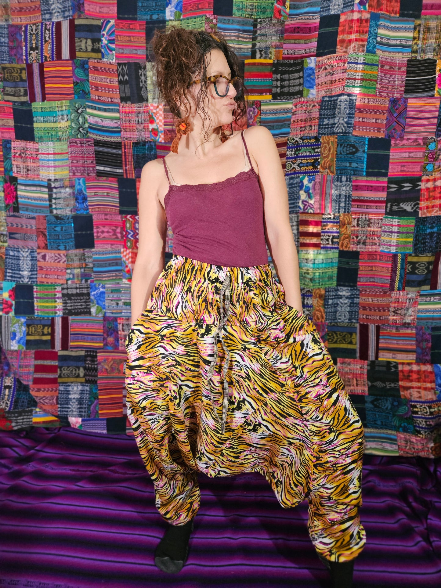 Harem Pants - Wild Print