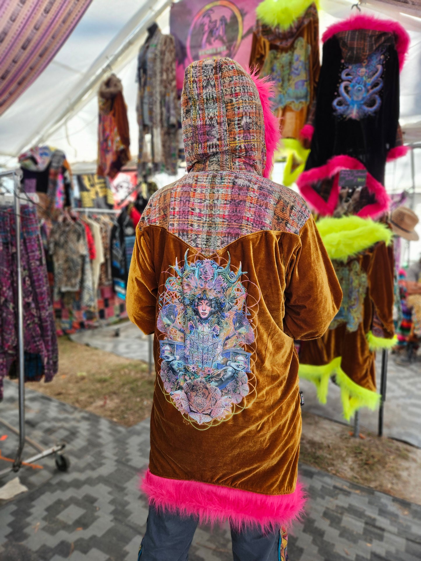 Moksha Moda / DimaYastronaut Collab Cloak