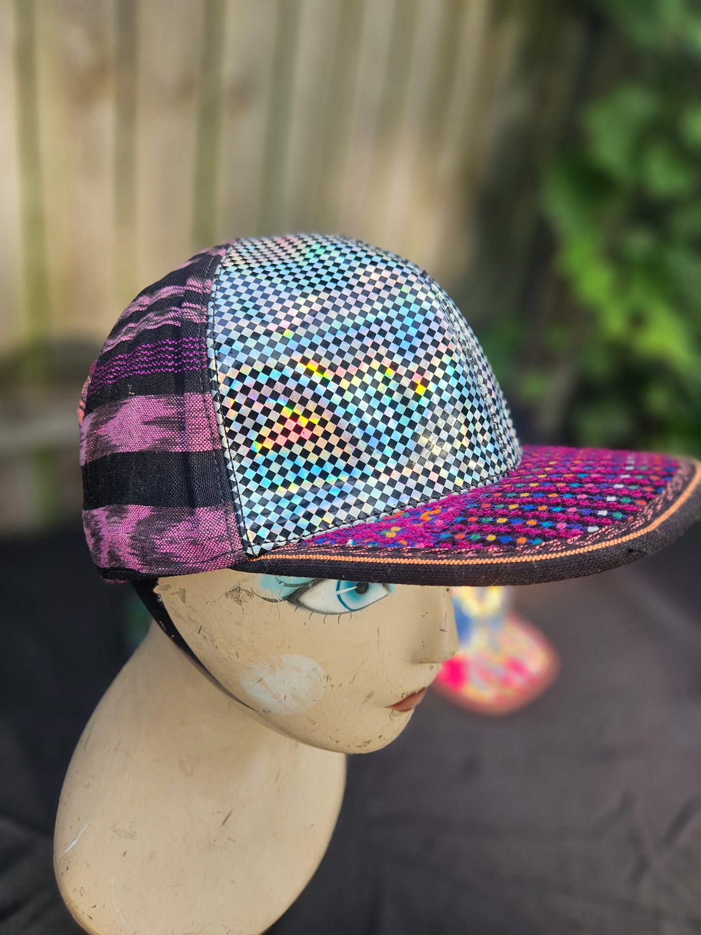 Six Panel Hat Flat Brim