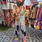 Patchwork Overalls