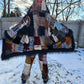 Patchwork Cloak - Artic Raver