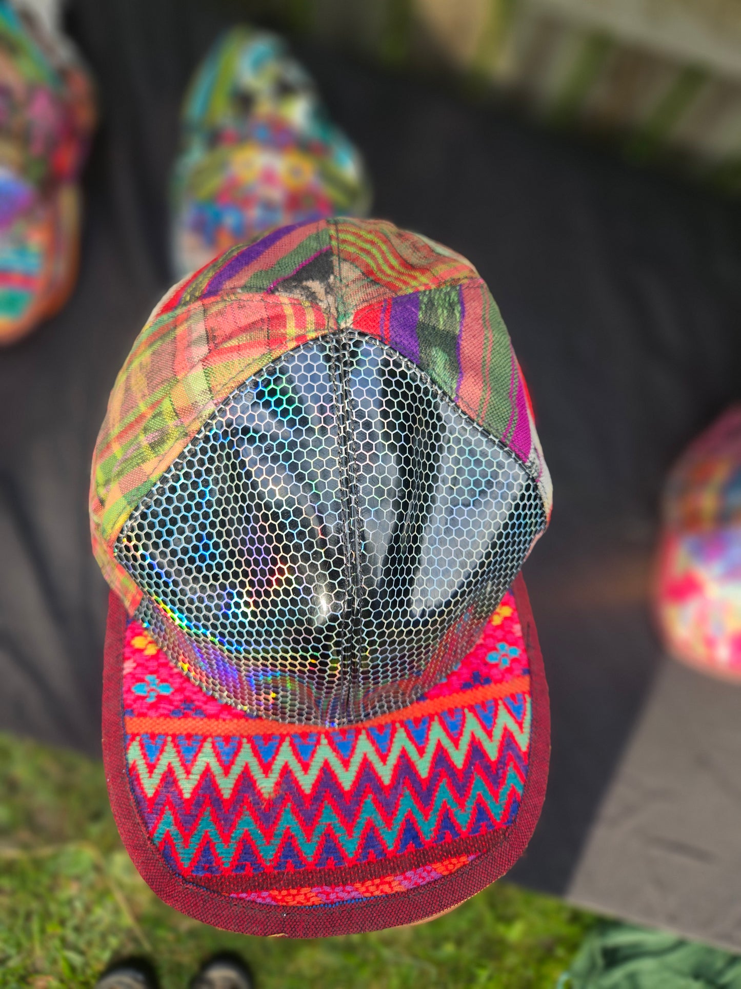 Six Panel Hat Flat Brim