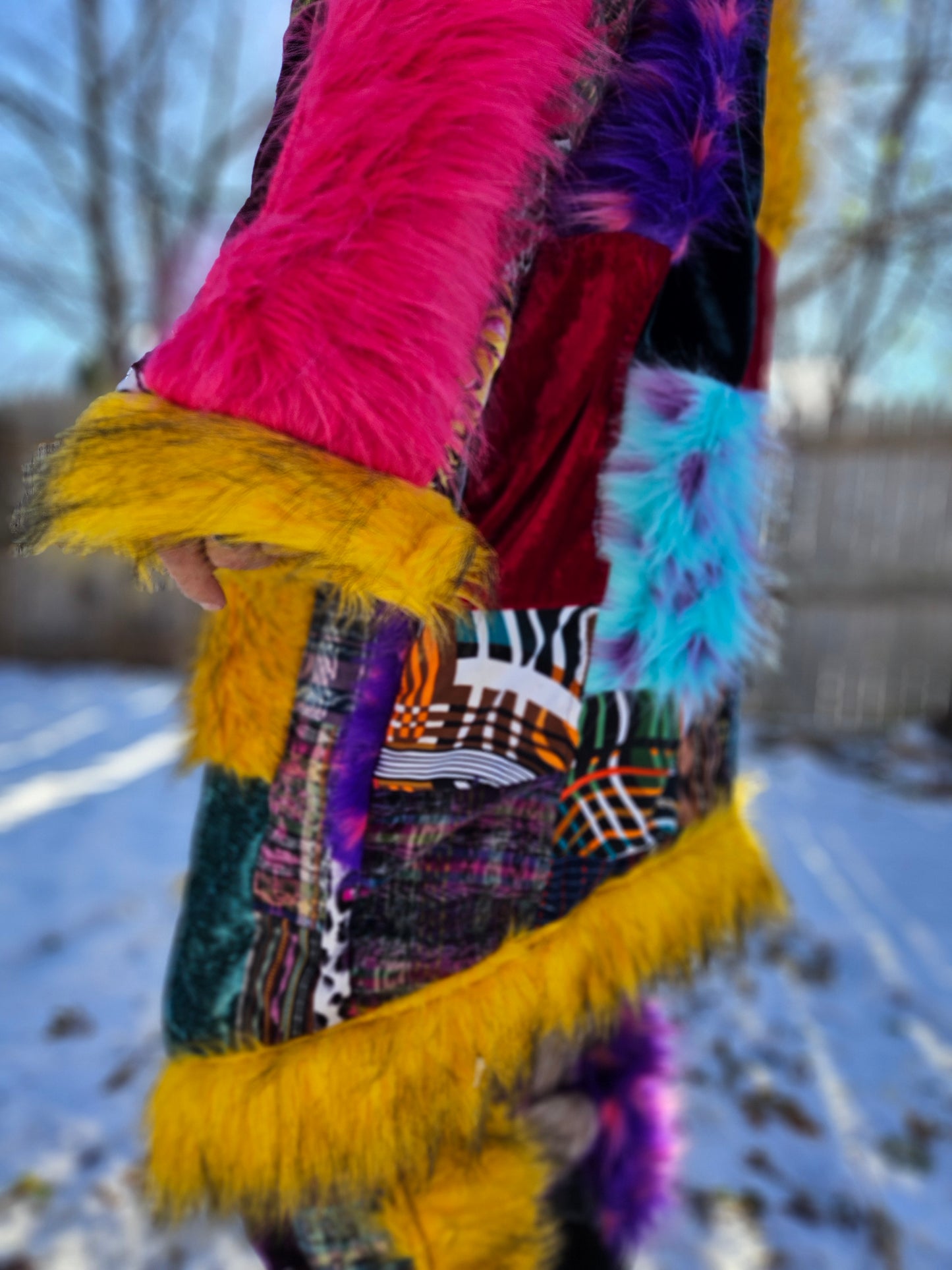 Patchwork Cloak - Max Vibes