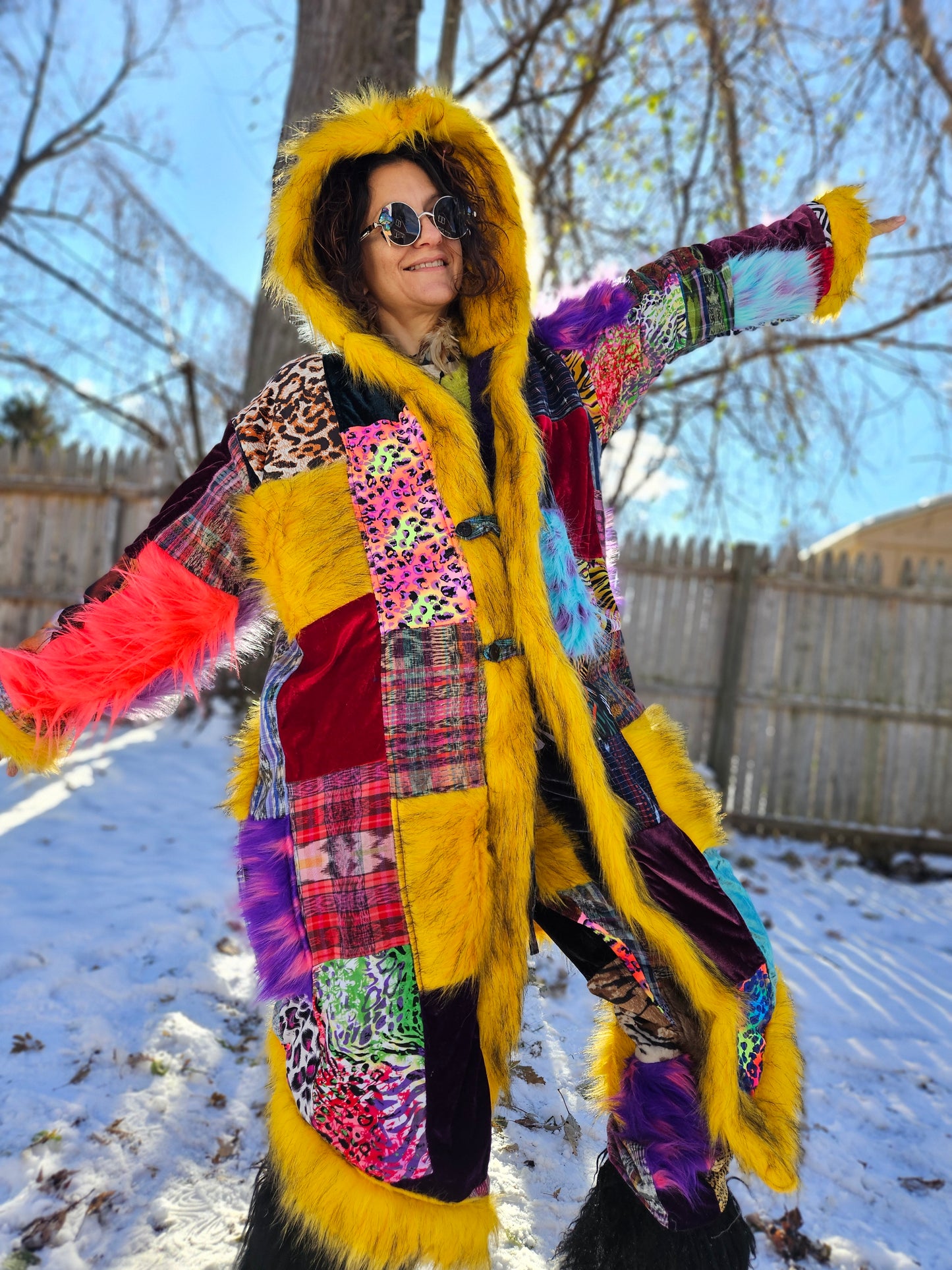 Patchwork Cloak - Max Vibes