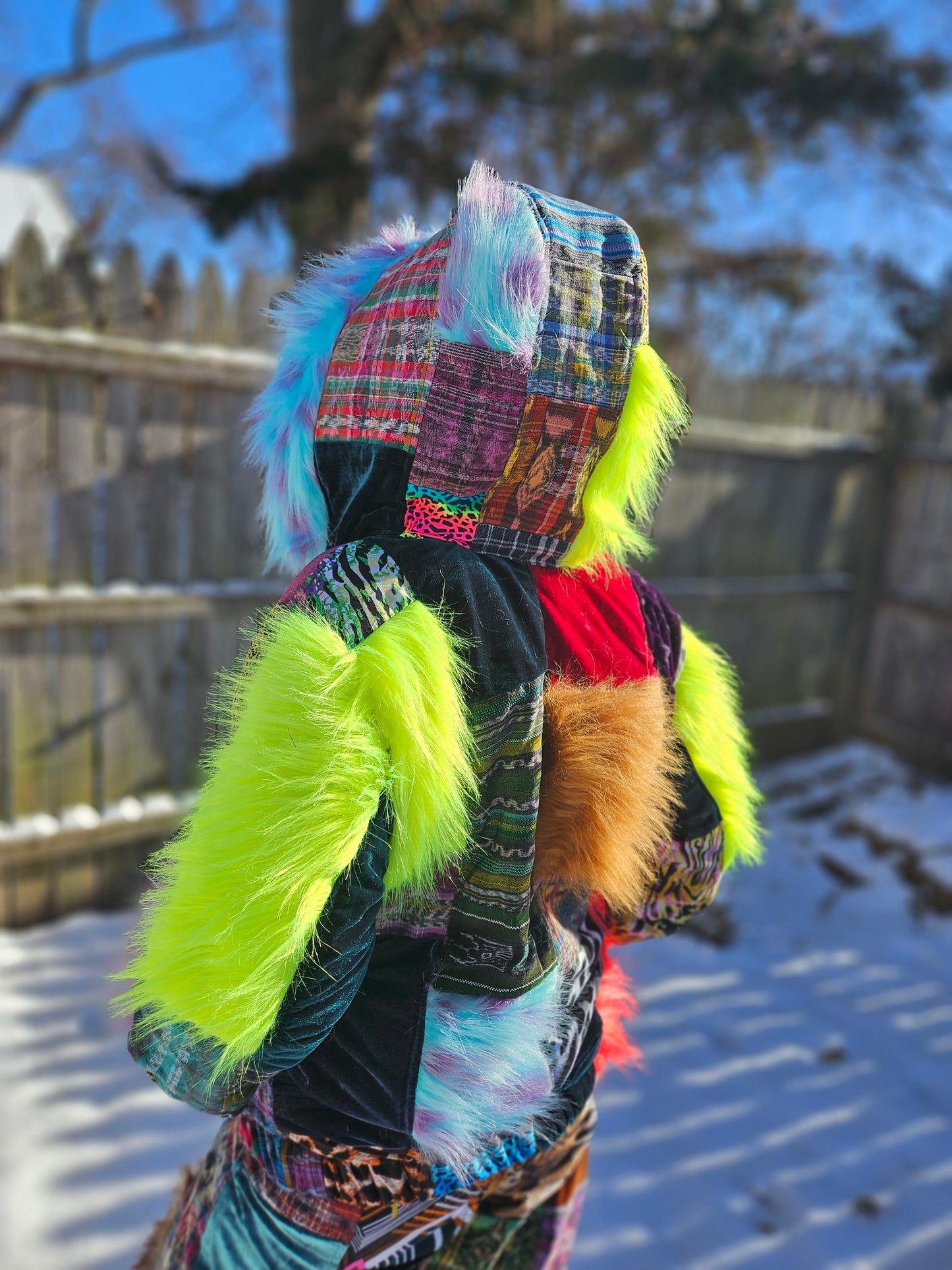 Patchwork Jacket - Artic Dancer