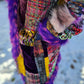 Patchwork Cloak - Fluffy Rainbow