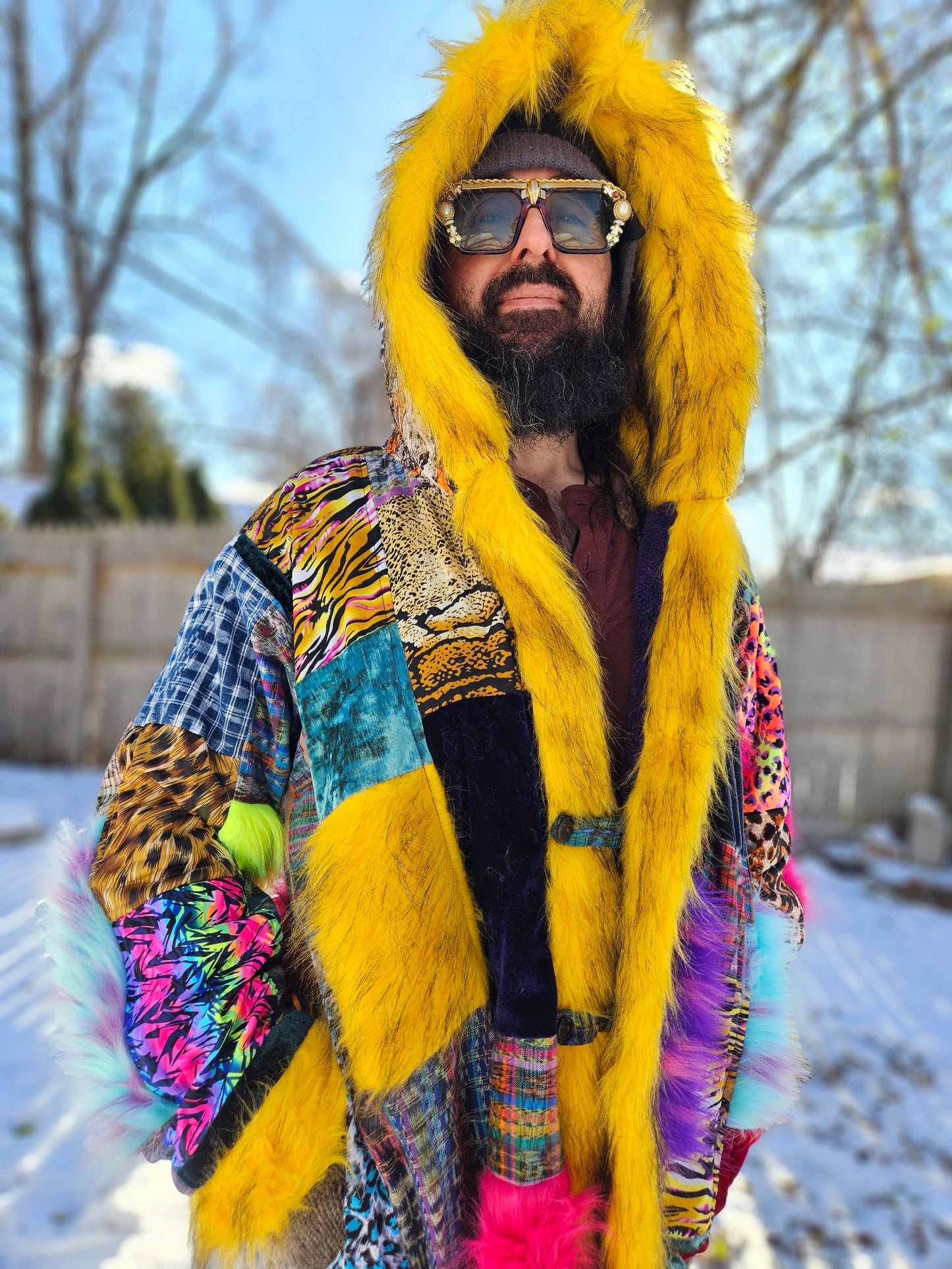 Patchwork Cloak - Funk Hunter