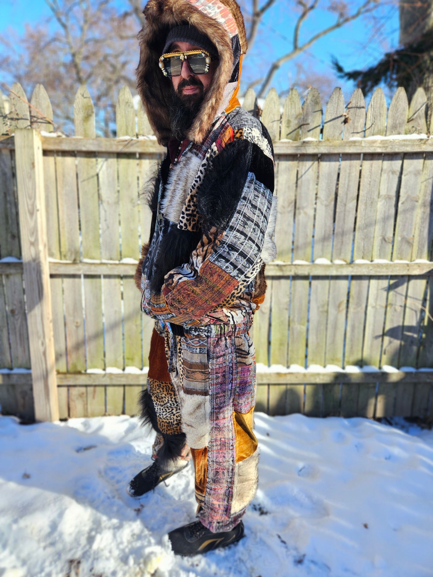 Patchwork Jacket - Defender of the Beat