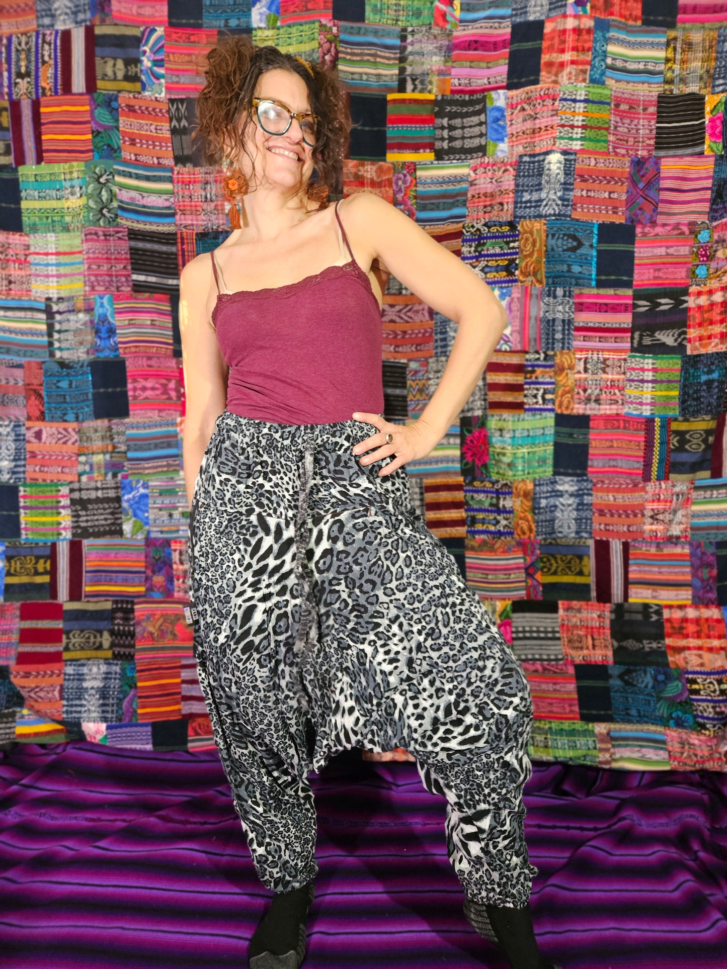 Harem Pants - Wild Print