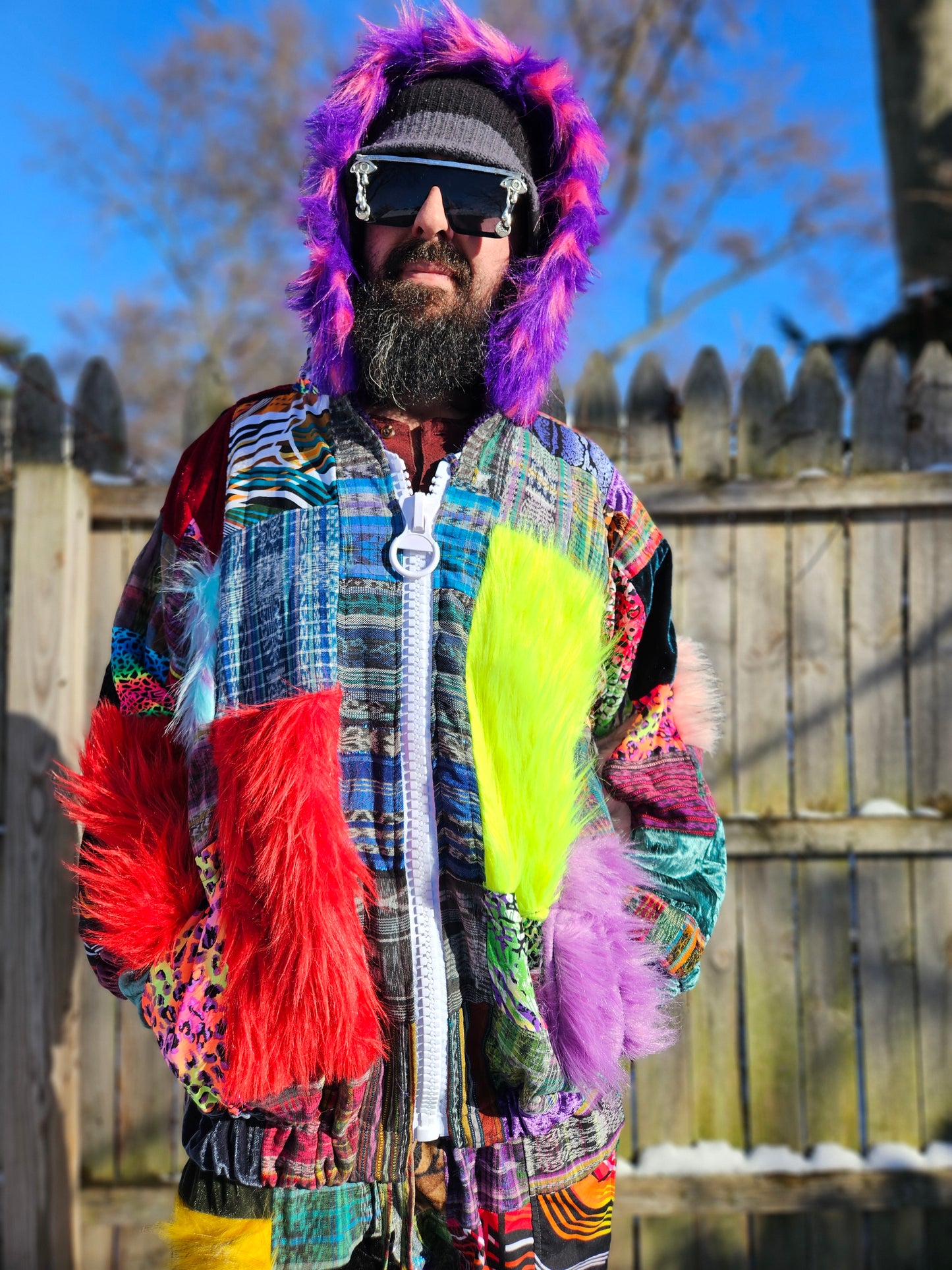 Patchwork Jacket - Love Explorer