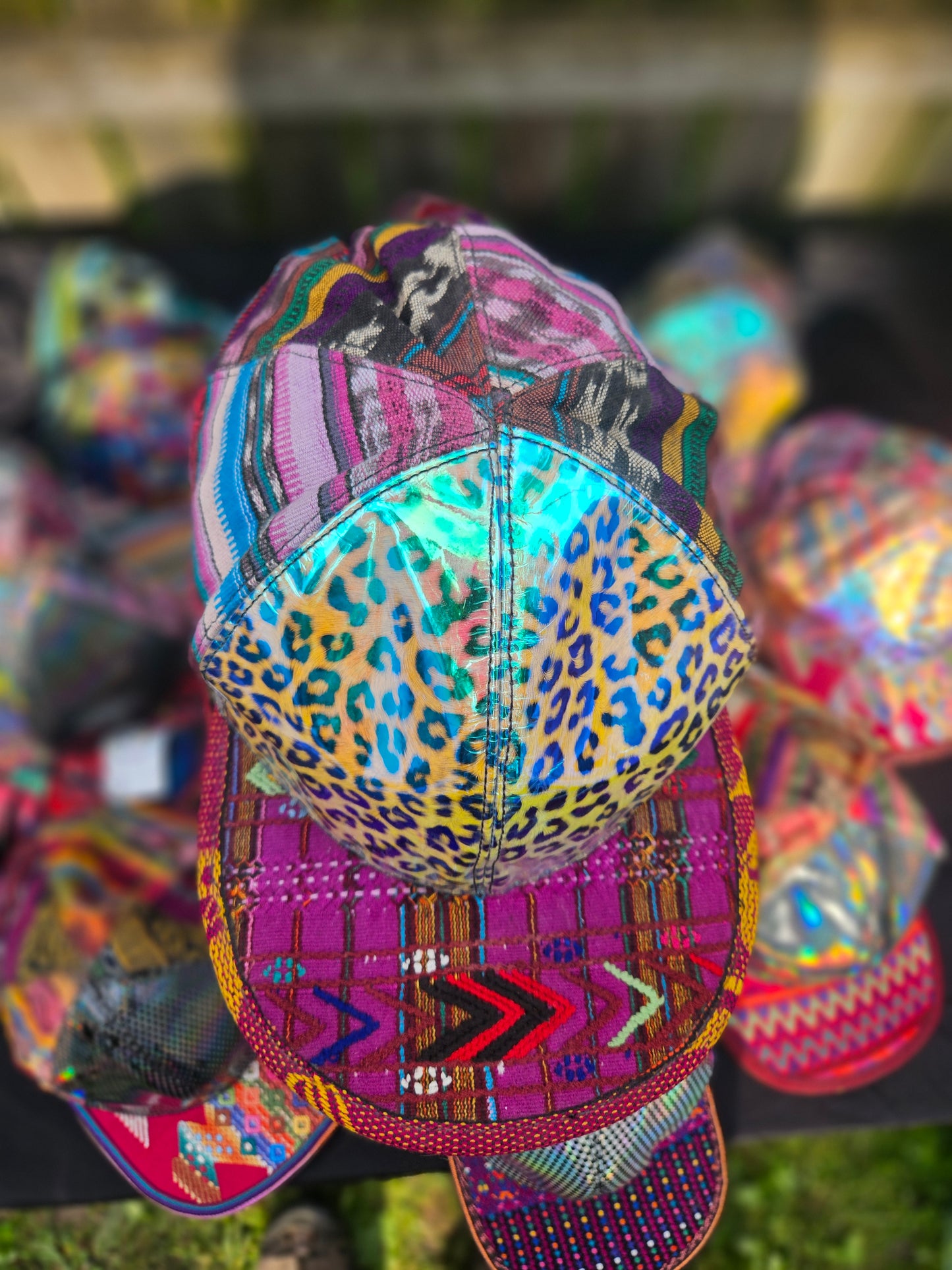 Six Panel Hat Flat Brim