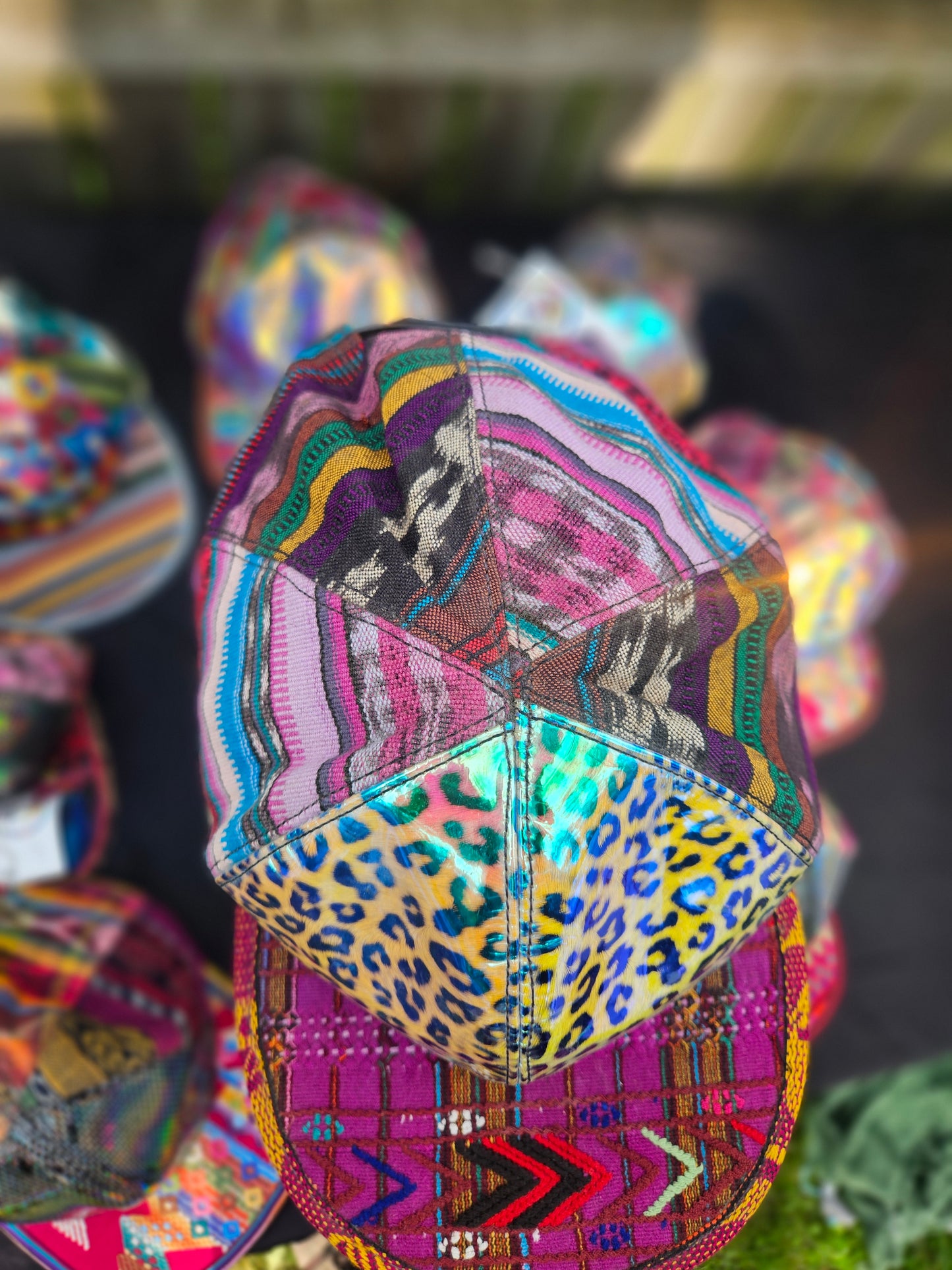 Six Panel Hat Flat Brim