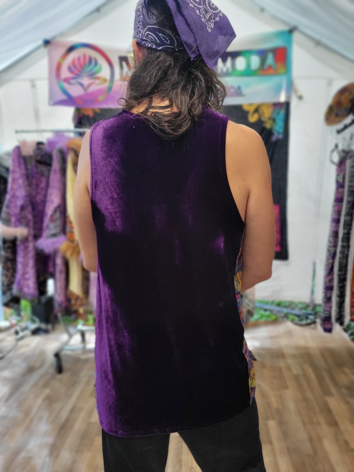 Festival Tank Top - Purple Destiny / Purple Velvet