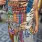 Patchwork Overalls