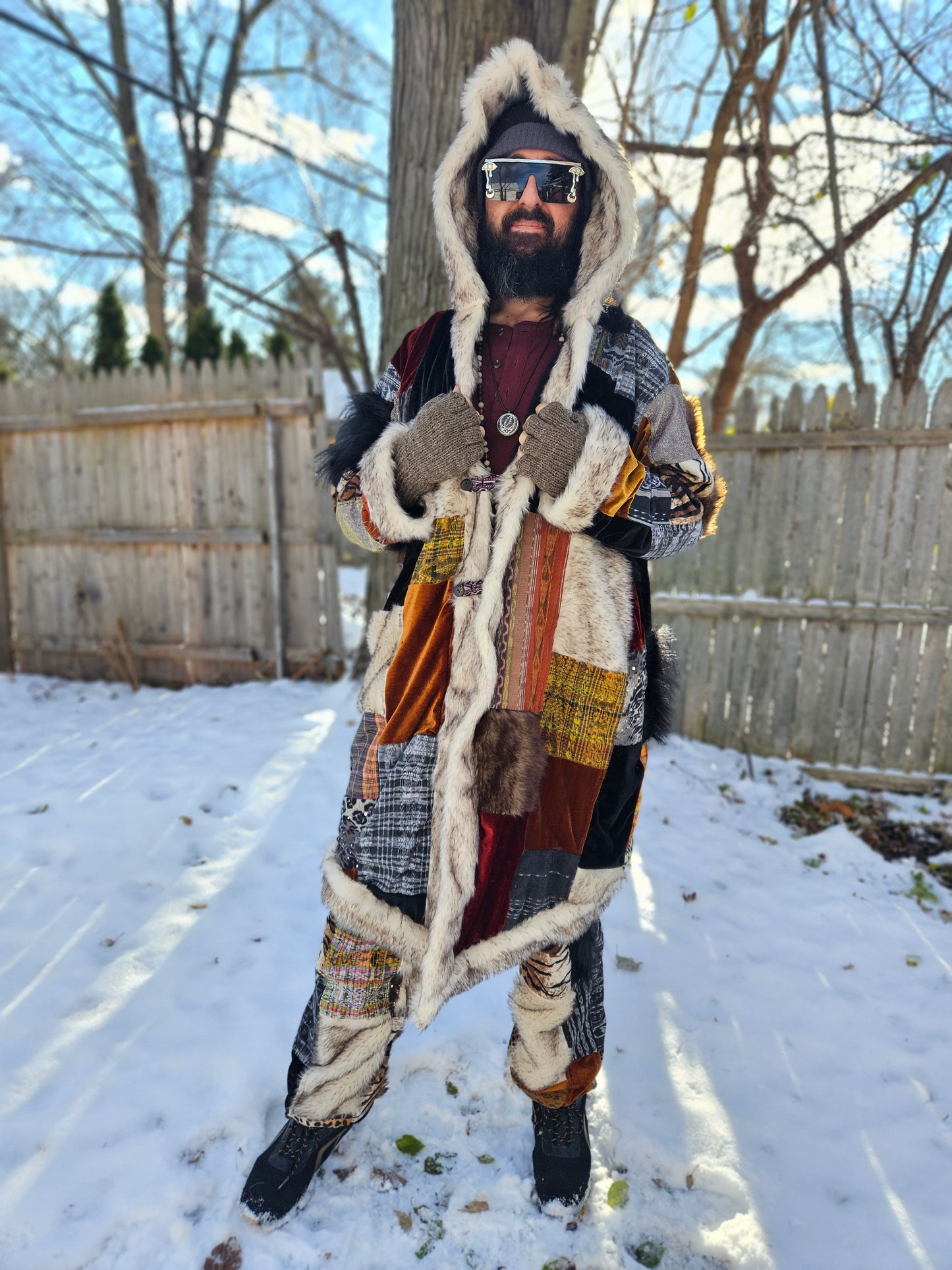 Patchwork Cloak - Vibe Explorer