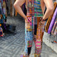 Patchwork Overalls