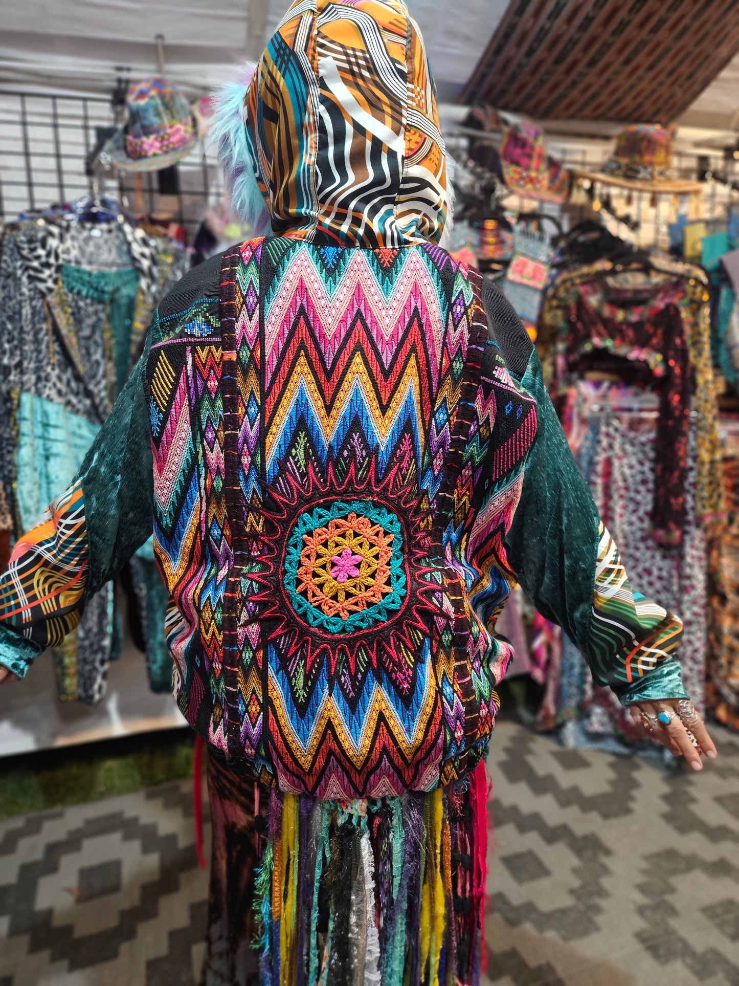 Flower of Life Jacket - Bosque Encantado