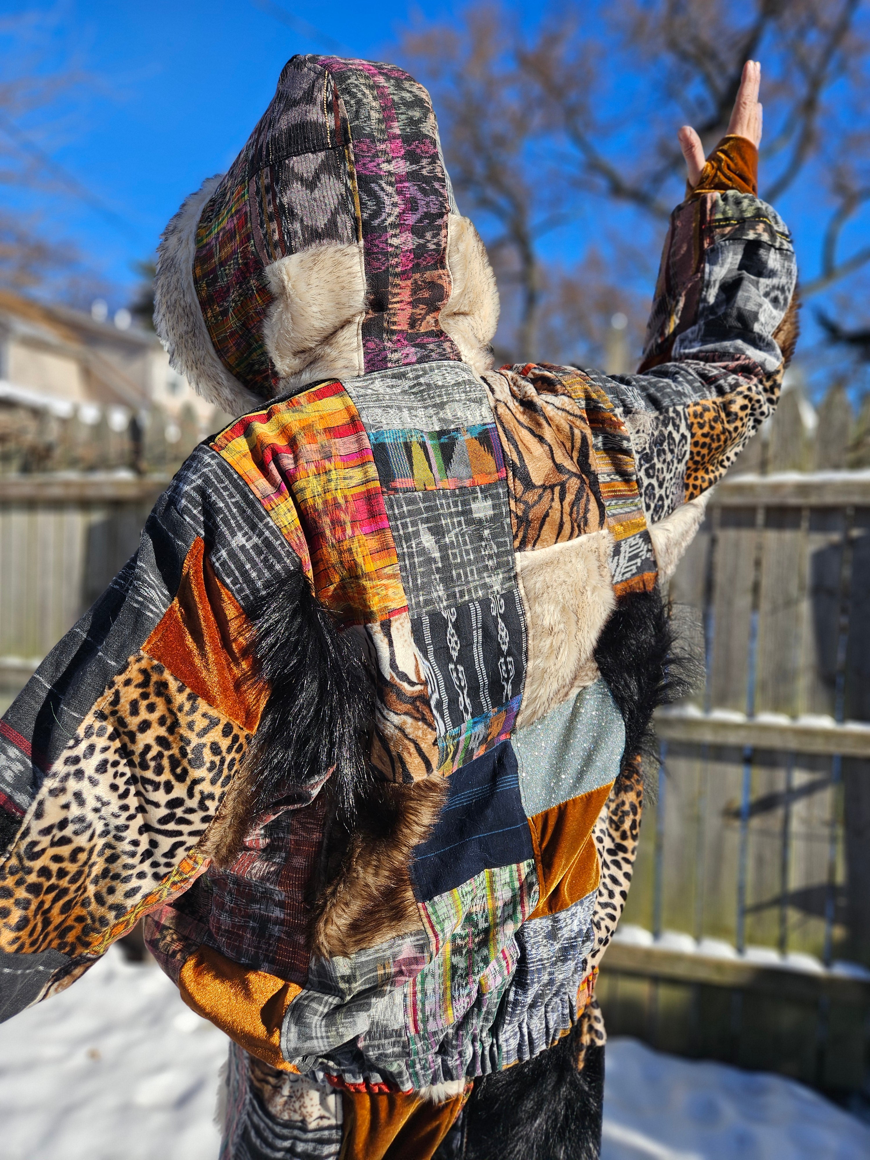 Patchwork Jacket - Artic Wook Hunting Expedition – HostelDelFunk