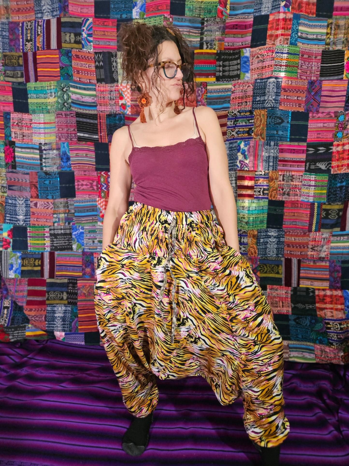 Harem Pants - Wild Print