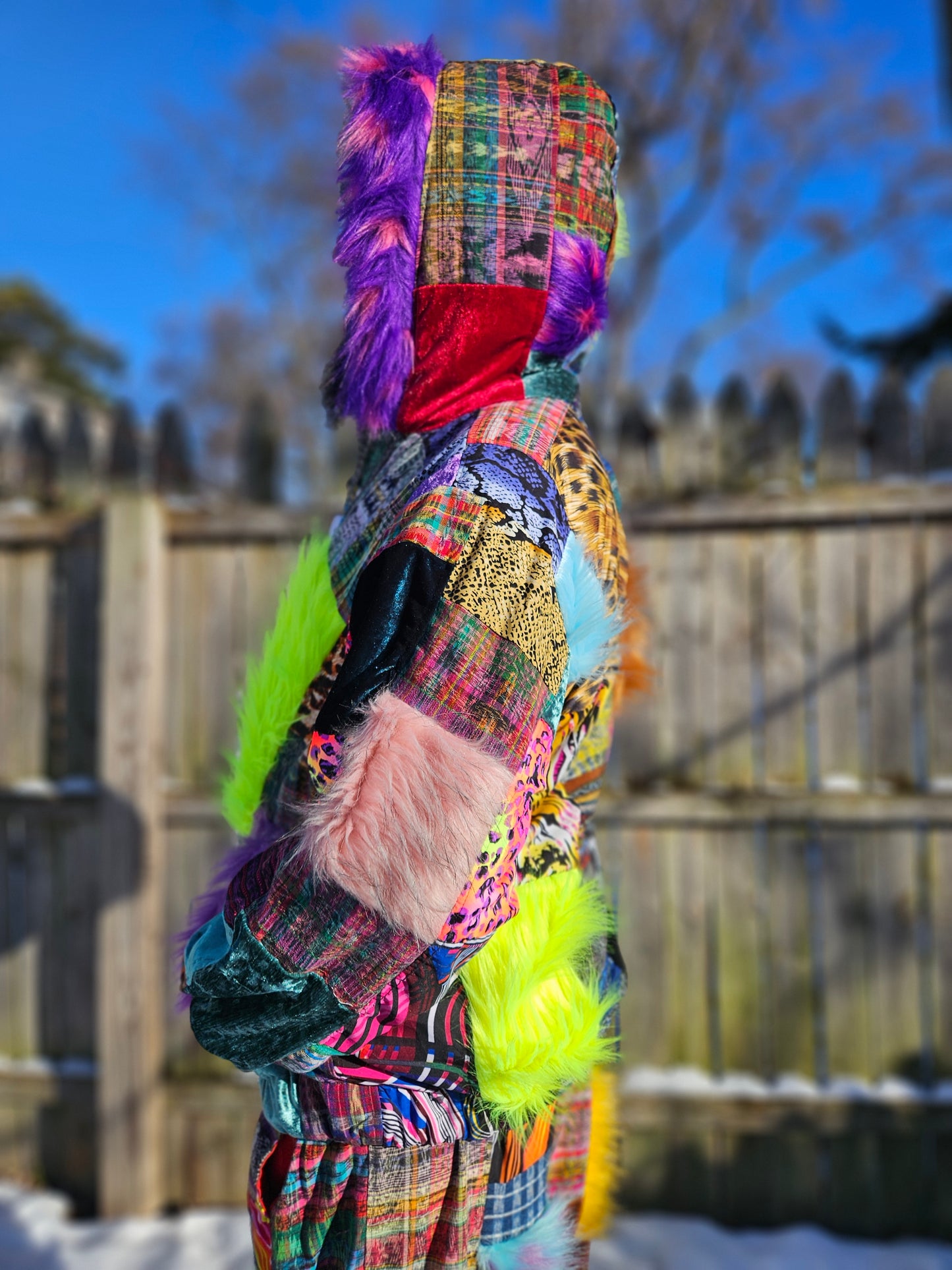 Patchwork Jacket - Love Explorer