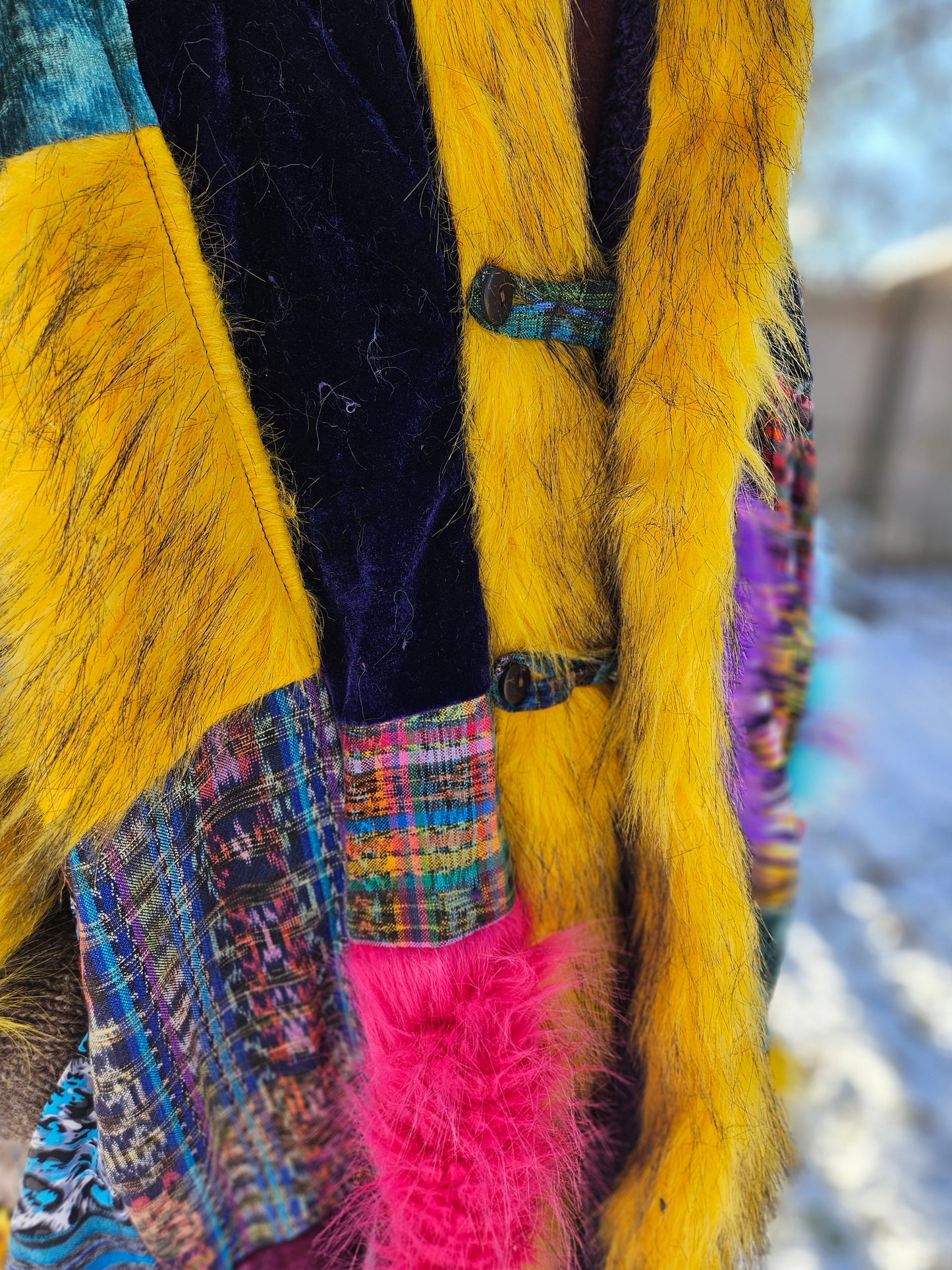 Patchwork Cloak - Funk Hunter