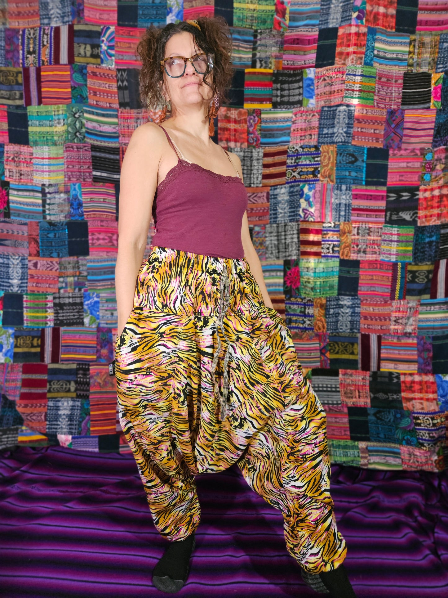 Harem Pants - Wild Print