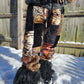 Patchwork Furry Jogger