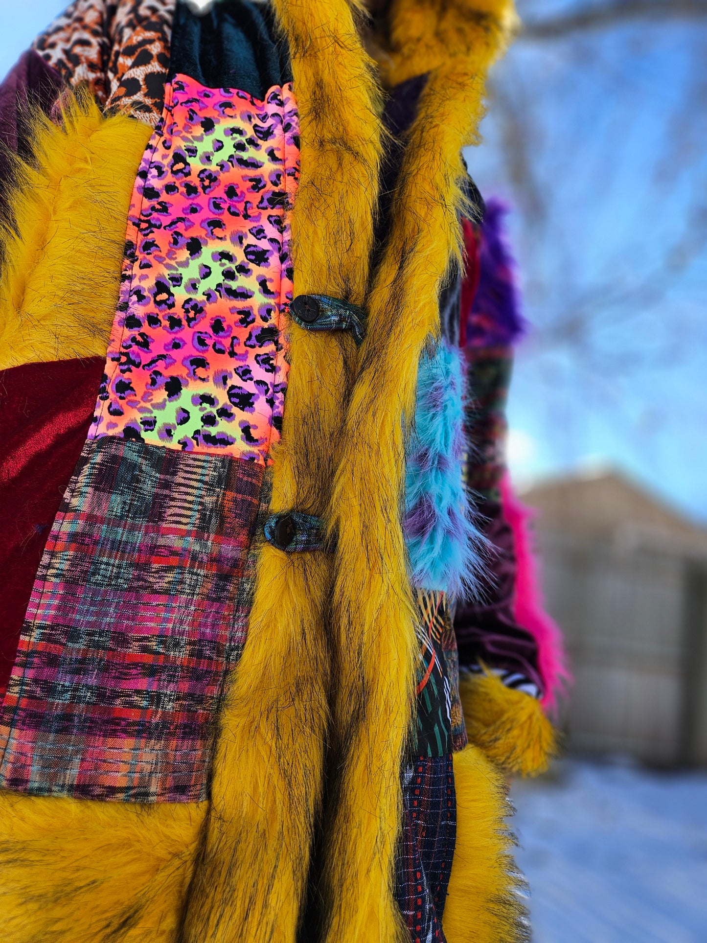 Patchwork Cloak - Max Vibes