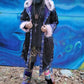 Sequin Cloak Black