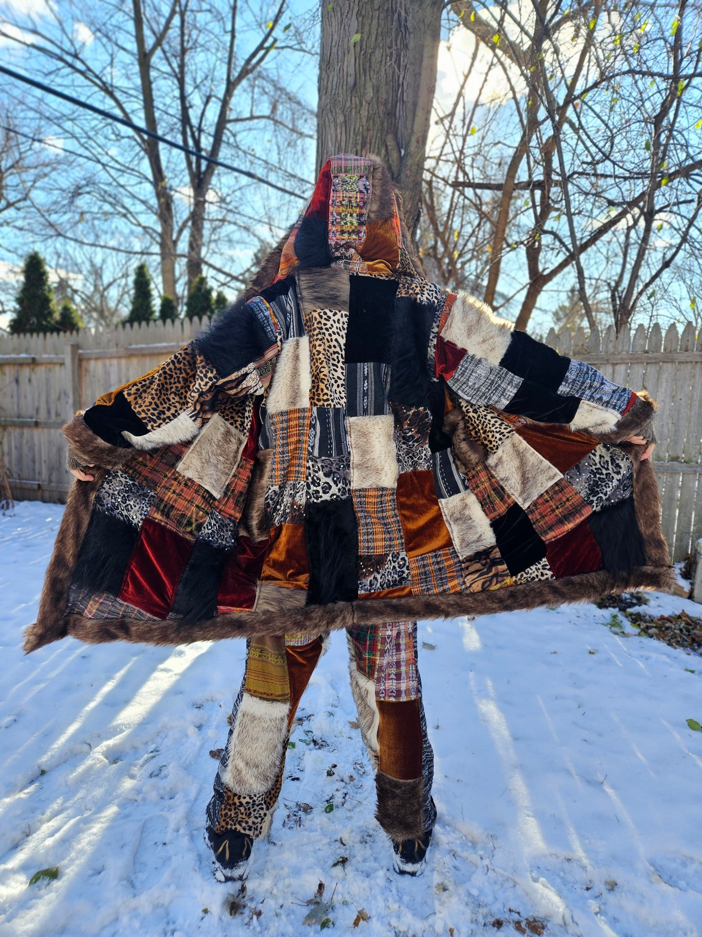 Patchwork Cloak - Wild Funk