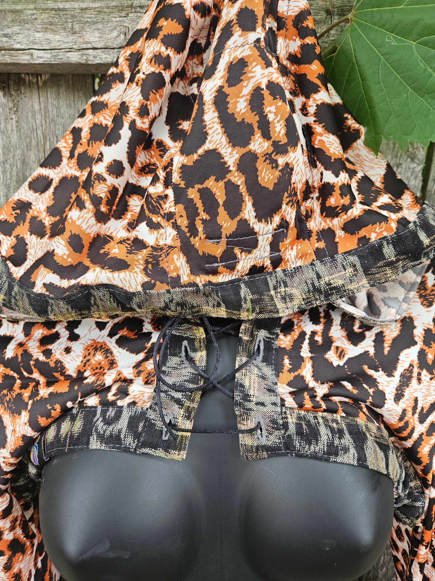 Hooded Shrug & Booty Short fit