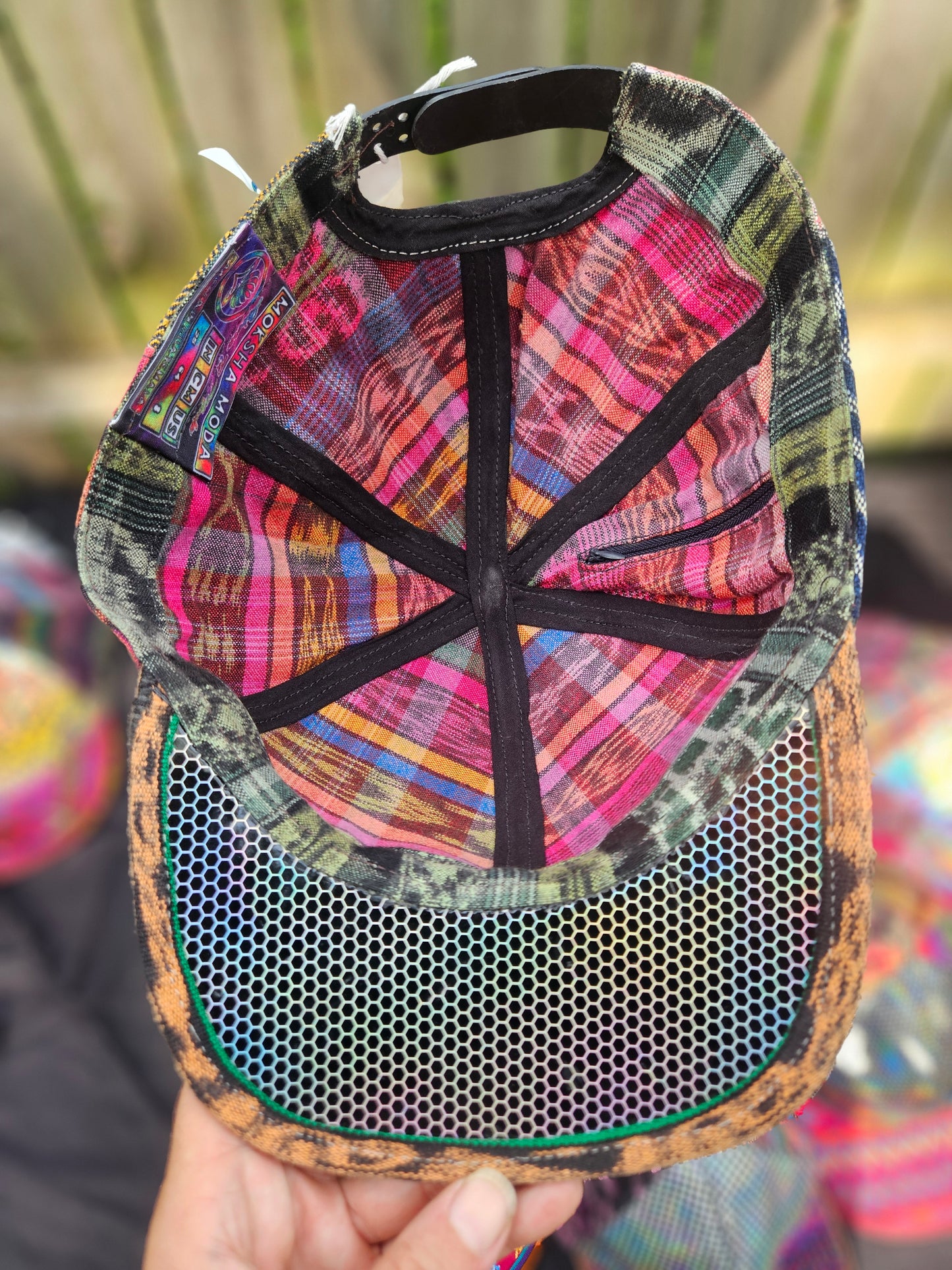Six Panel Hat Flat Brim