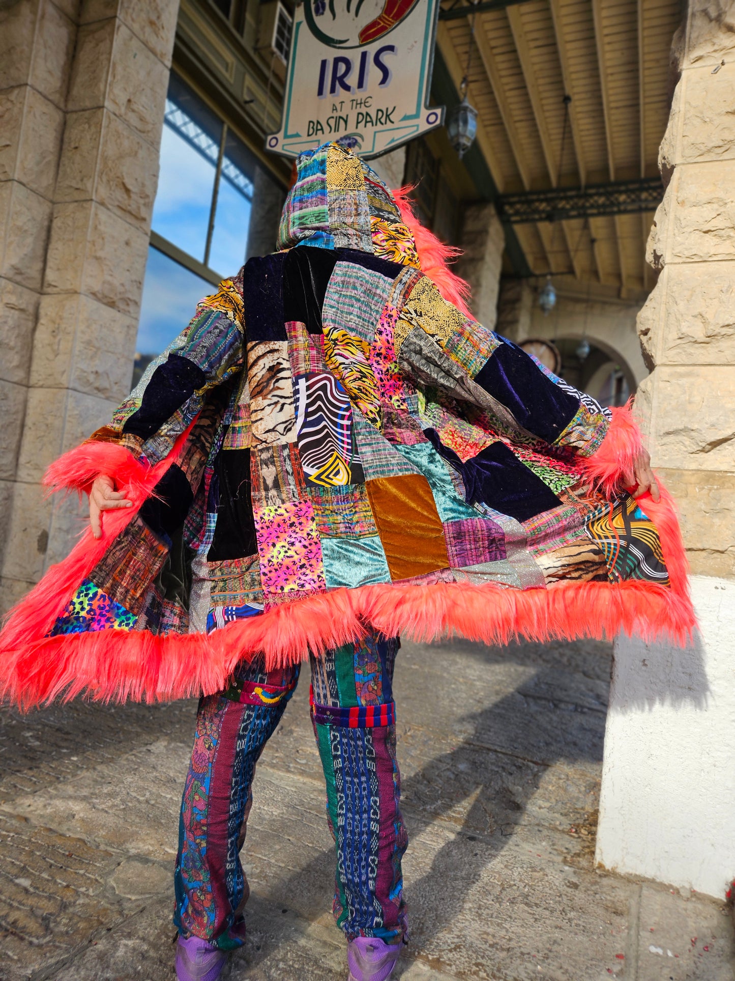 Patchwork Cloak - Funk Warrior