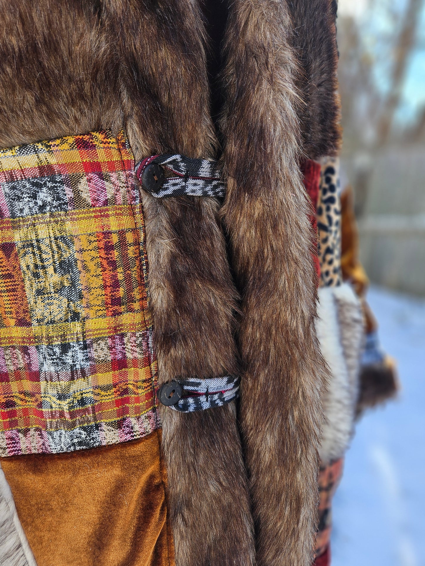 Patchwork Cloak - Wild Funk