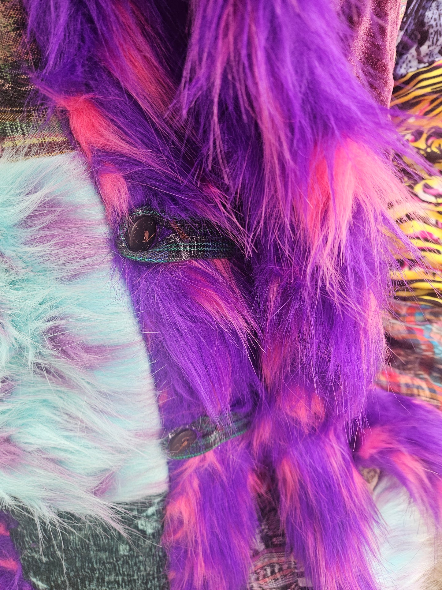 Patchwork Cloak - Funk Warrior