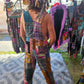 Patchwork Overalls