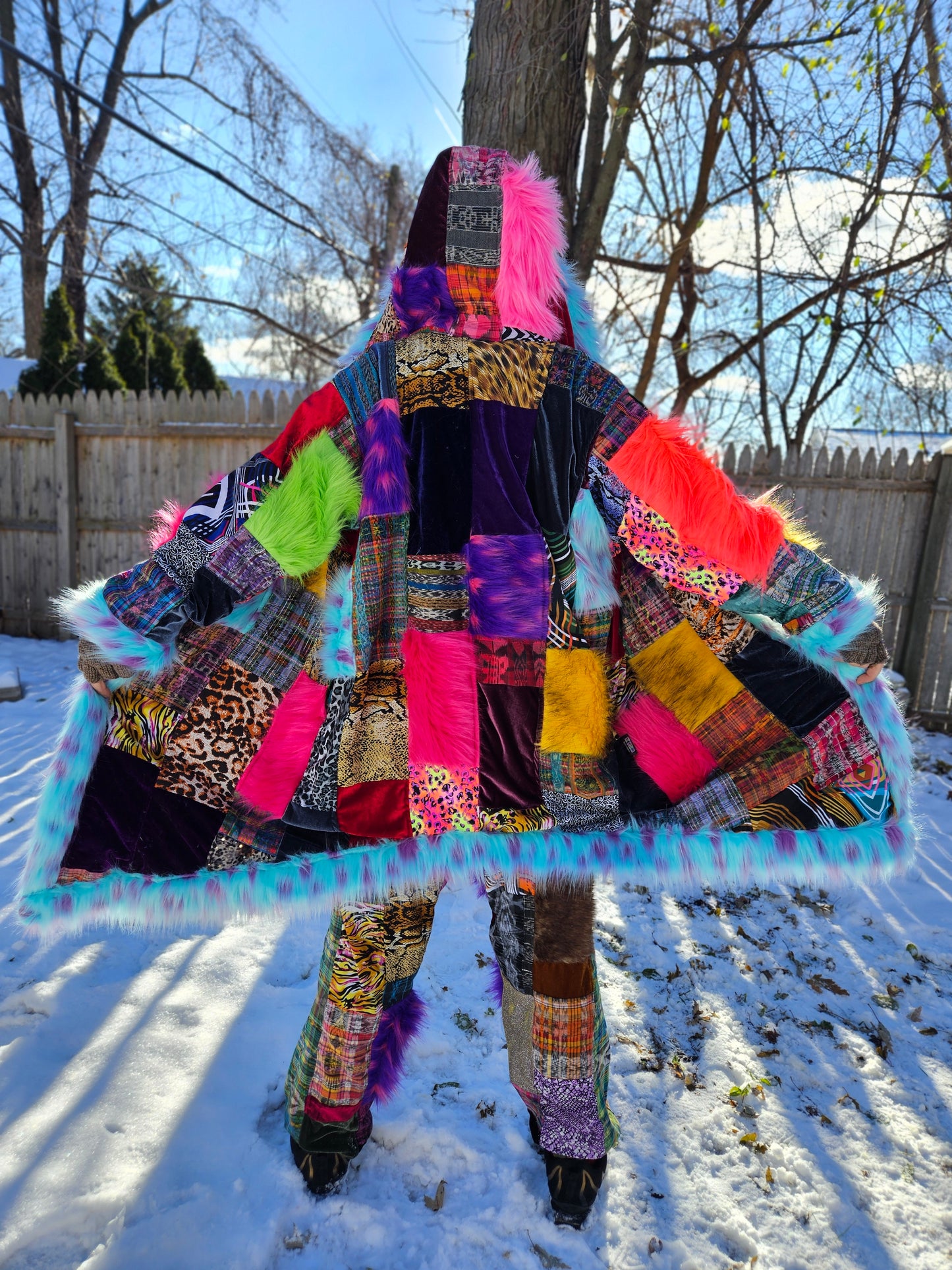 Patchwork Cloak - Summer Dreamer