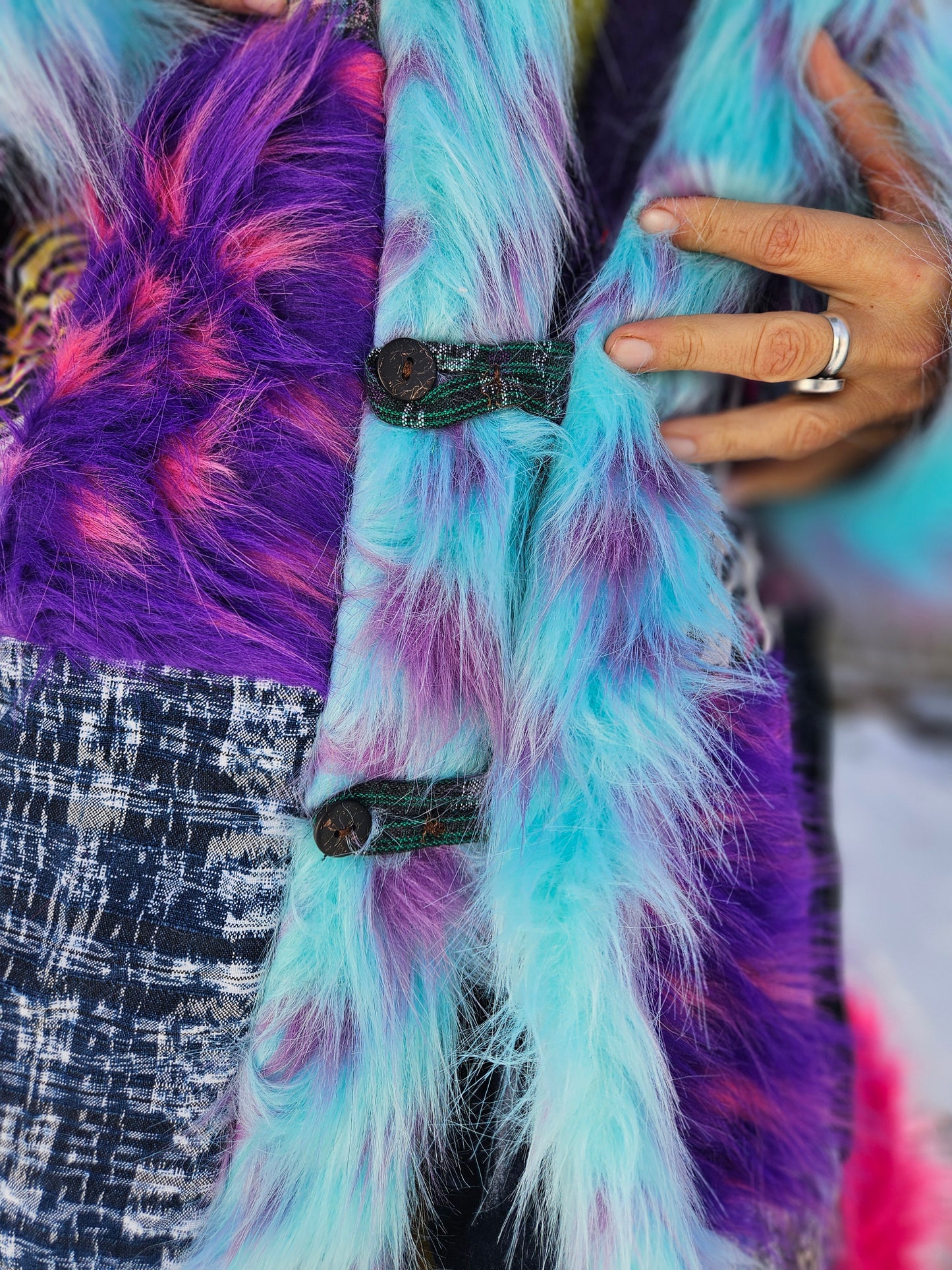 Patchwork Cloak - Warrior of the Funk