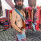 Patchwork Overalls