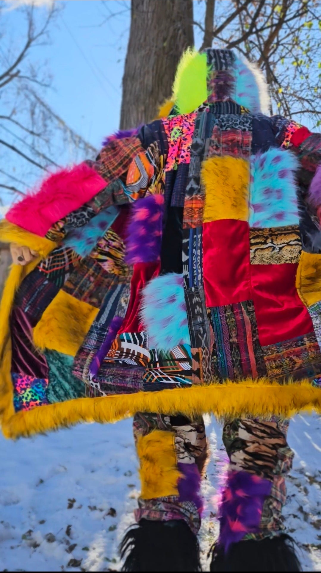 Patchwork Cloak - Max Vibes