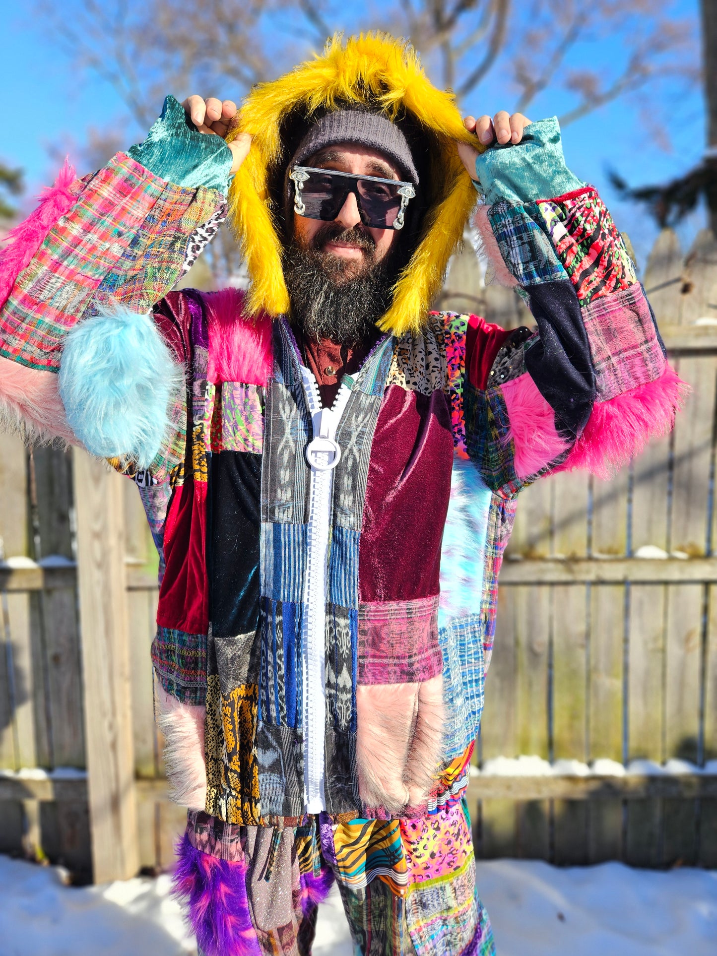 Patchwork Jacket - Journey Within