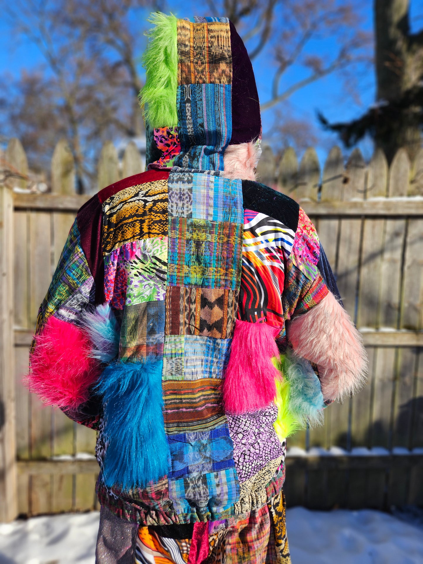 Patchwork Jacket - Journey Within