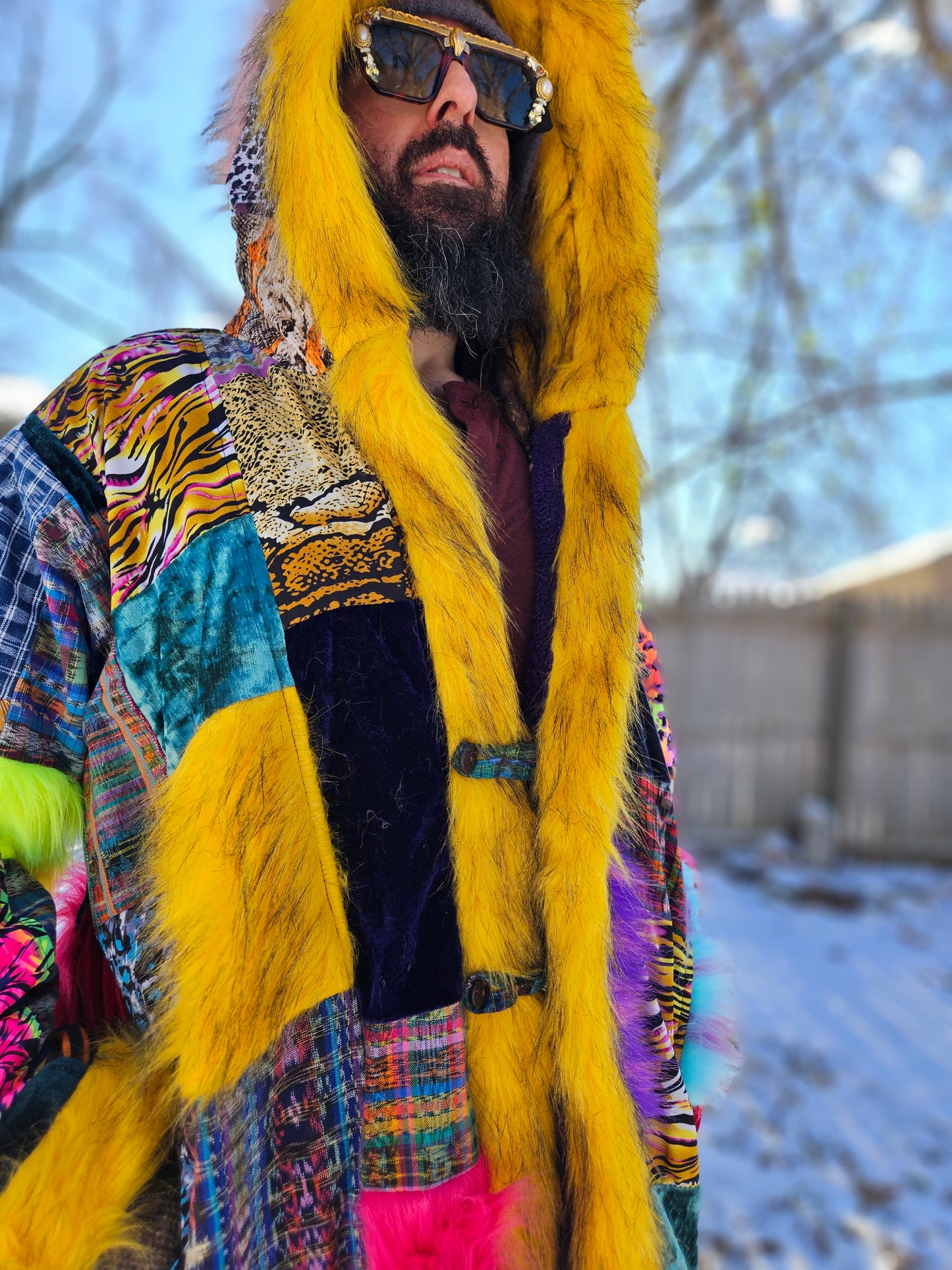 Patchwork Cloak - Funk Hunter