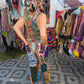 Patchwork Overalls