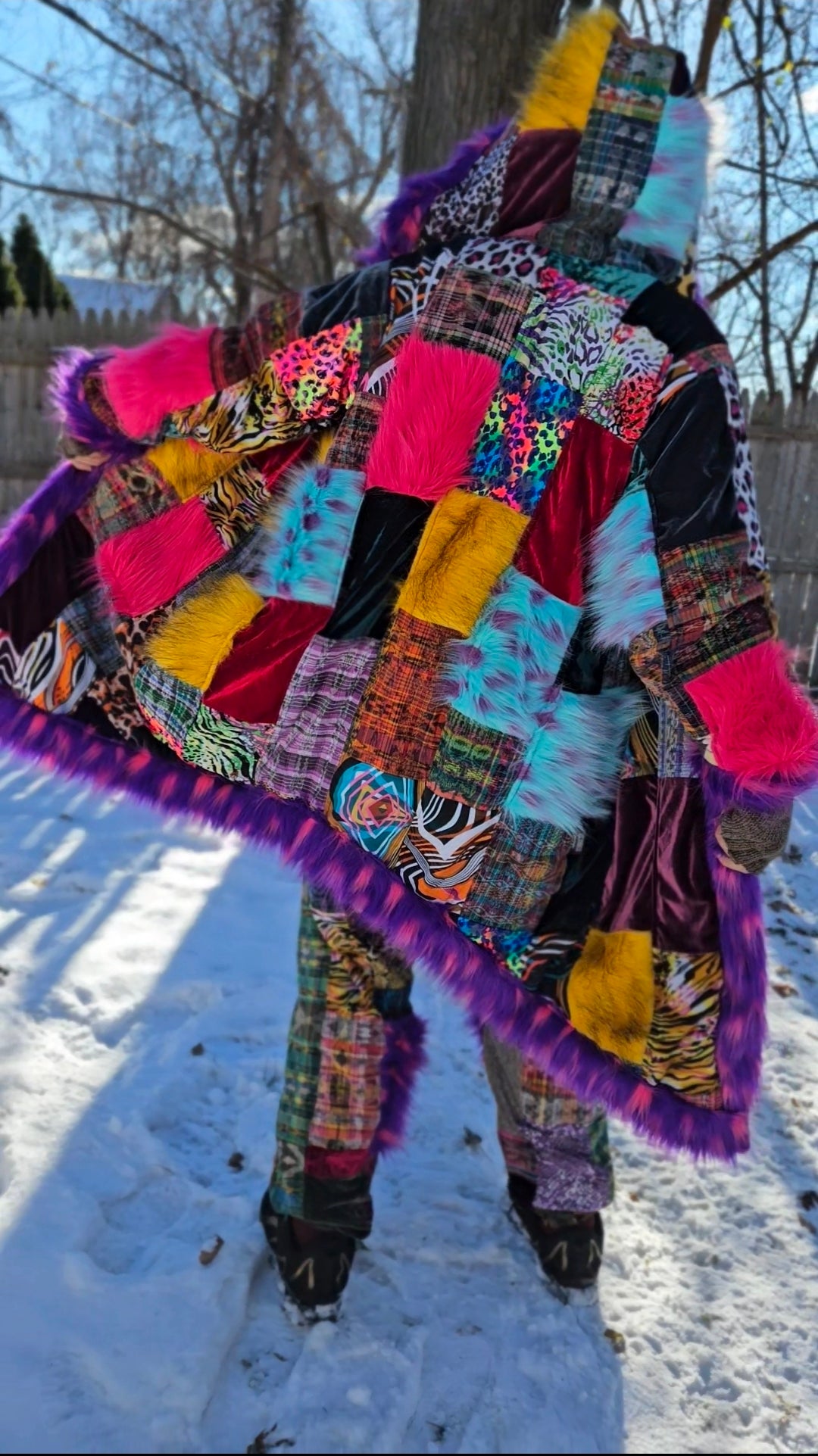 Patchwork Cloak - Funk in the Bass