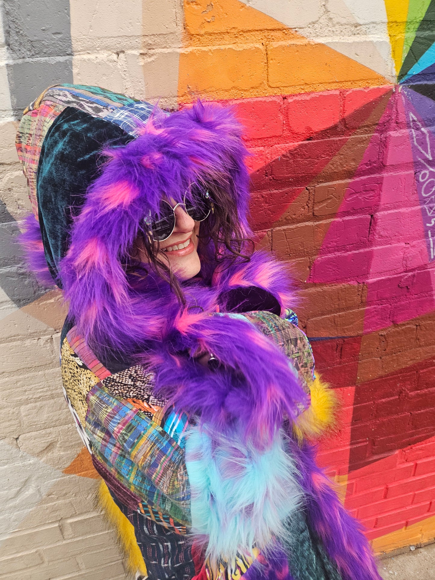 Patchwork Cloak - Funk Warrior