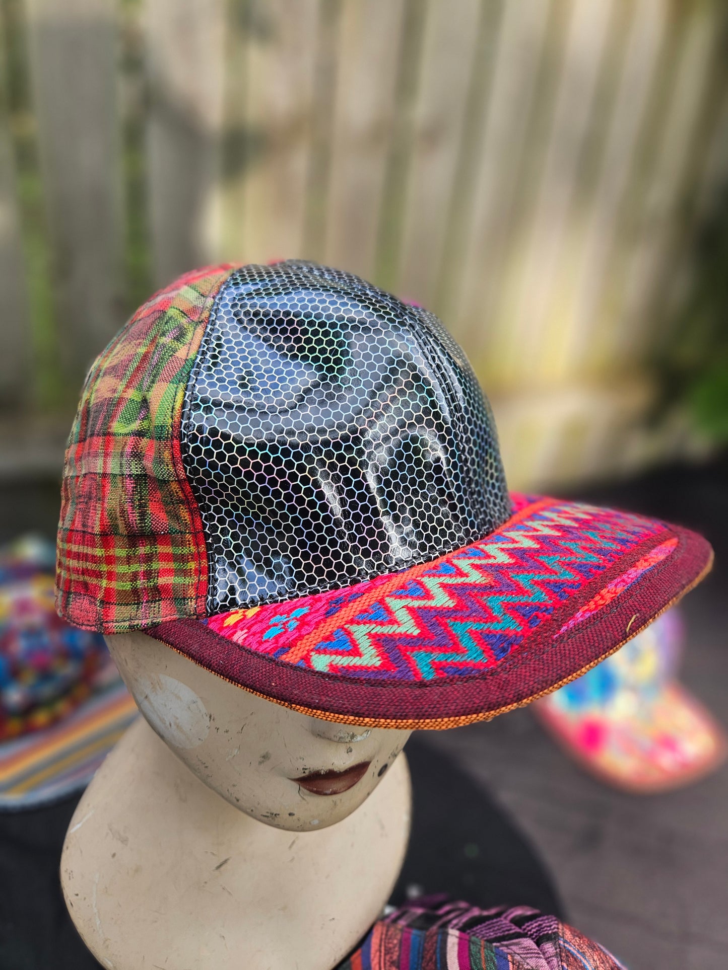 Six Panel Hat Flat Brim