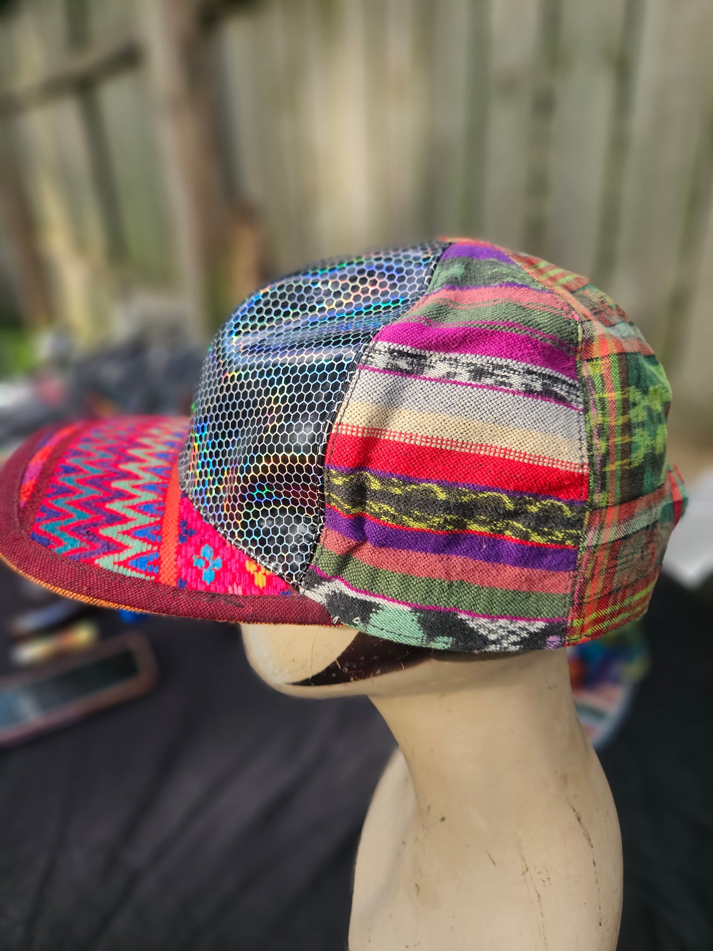 Six Panel Hat Flat Brim