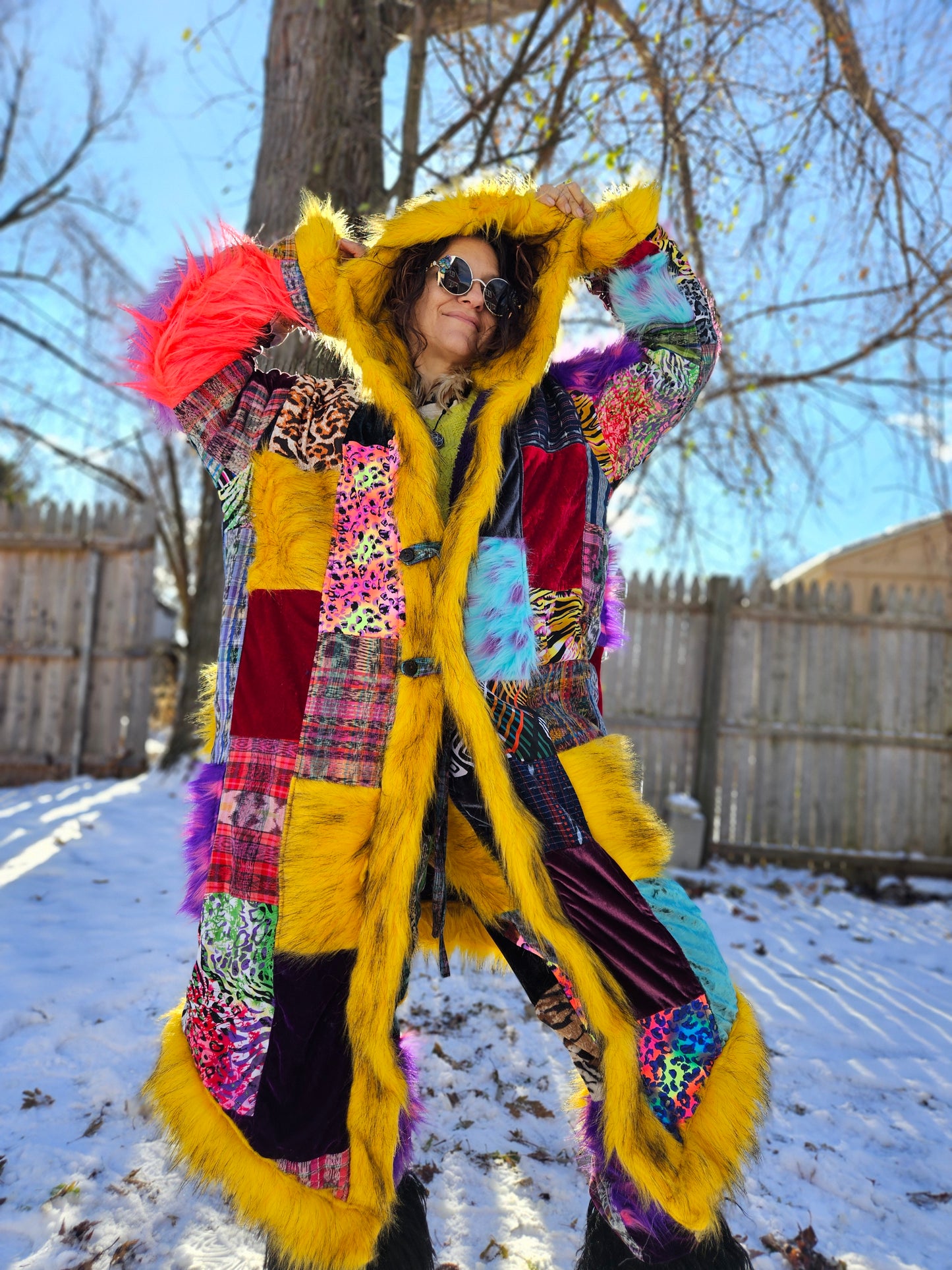 Patchwork Cloak - Max Vibes