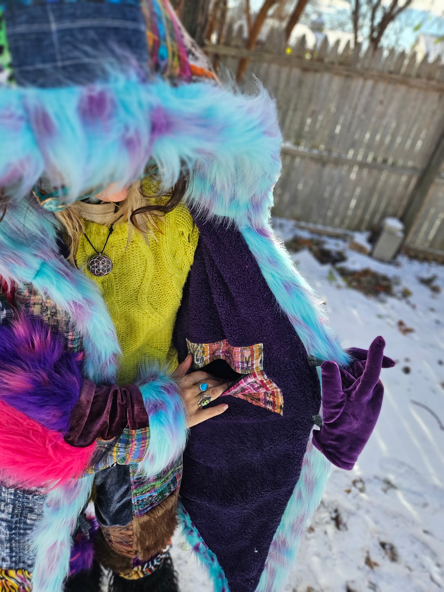 Patchwork Cloak - Warrior of the Funk